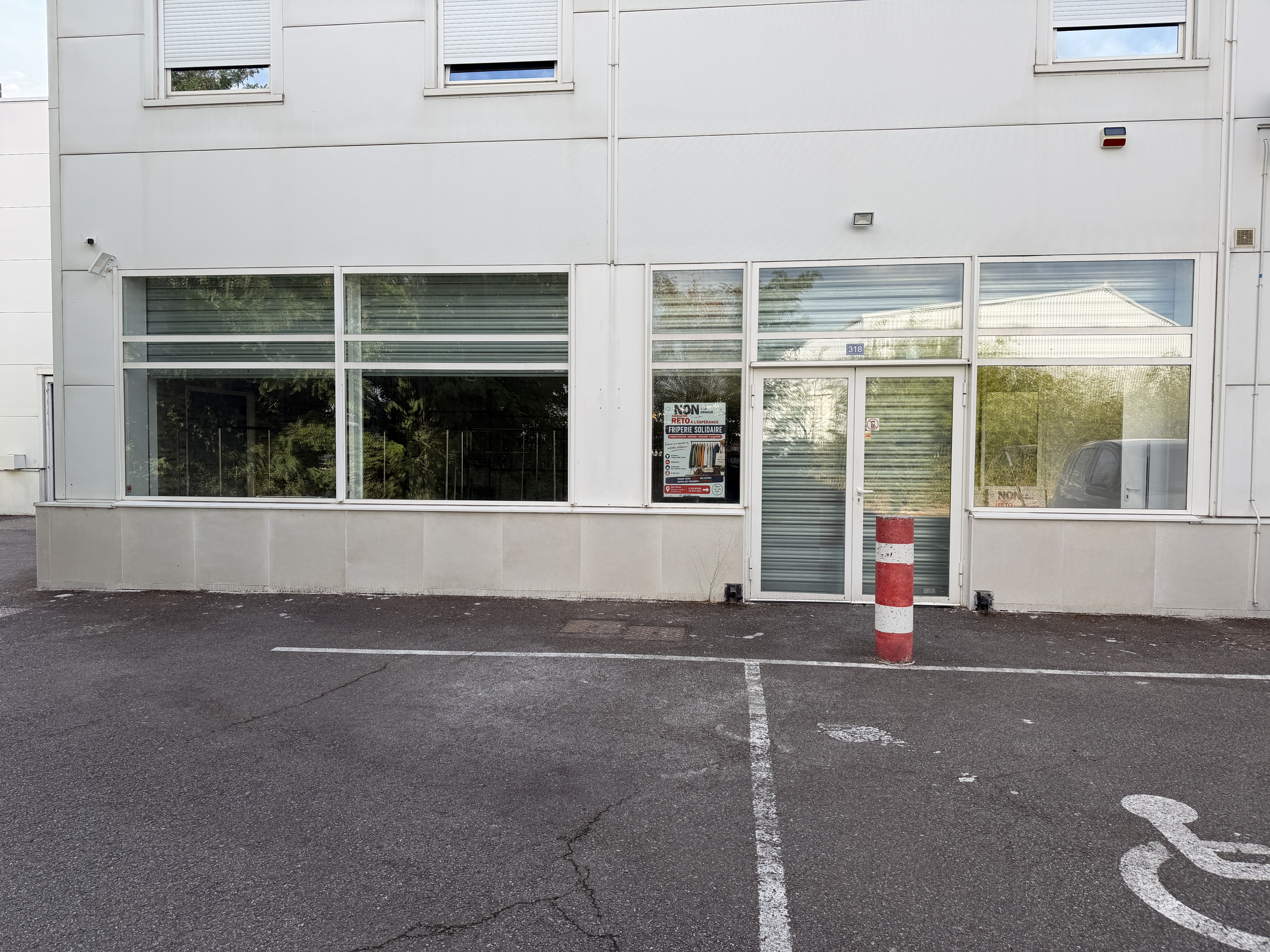 Entrée de la boutique